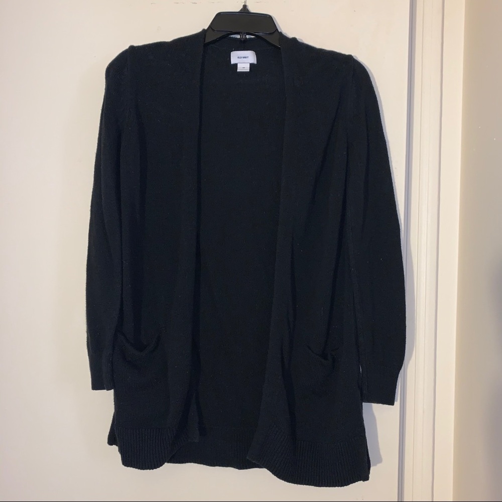 XS old navy black cardigan sweater